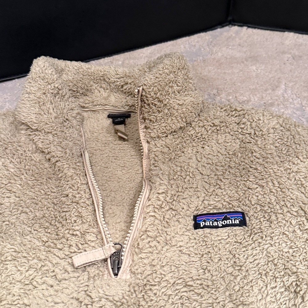 WOMENS‎ PATAGONIA LOS GATOS 1/4 ZIP FLEECE PULLOVER, SIZE MEDIUM EUC - Picture 2 of 9